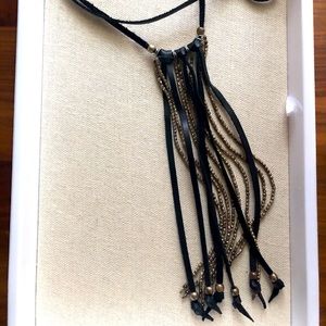 Beaded Fringe Choker/Necklace